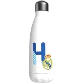 Real Madrid Edelstahl Personalisierte Flasche Mit Dem Buchstaben H 550ml