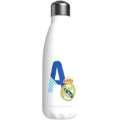 Real Madrid Edelstahl Personalisierte Flasche Mit Dem Buchstaben A 550ml