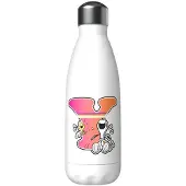 Snoopy Edelstahl Buchstabe Y Personalisierte Flasche 550ml