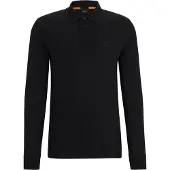 BOSS Poloshirt Passerby 50507704 Schwarz Slim Fit