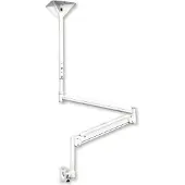 Edbak MSA01w-B, 38,1 cm (15"), 55,9 cm (22"), 10 kg, 75 x 75 mm, 100 x 100 mm, Weiß