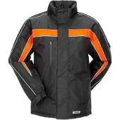 Planam Cosmic Jacke schwarz/orange XL XXL