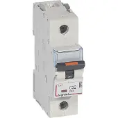 Legrand 409758 DX3 Leitungsschutzschalter C-Charakteristik, 32A, 1-polig,25kA,230/400VAC, 1,5TE