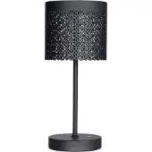 By Rydens Maison LED-Akku-Tischlampe IP44 schwarz