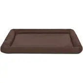 The Living Store Hundebett Größe XXL Braun