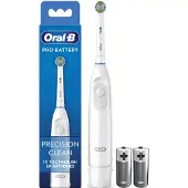 Oral-B Pro Battery, Erwachsener, Weiß, Weiß, Rund, Akku, AA