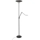 Steinhauer Schwarze LED-Leselampe Soleil
