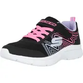 SKECHERS 303535L BKMT Kinder Low Sneaker SWIRL SWEET Schwarz Textil-Synthetik-Mix Größe: 30
