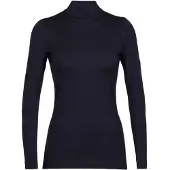Icebreaker - Women's 260 Tech L/S Turtleneck - Merinounterwäsche Gr M blau