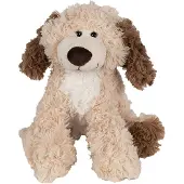 Clayre & Eef Umarmung Hund 21 cm Braun Plüsch
