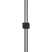 Maytoni Supersymmetry LED Pendelleuchte, Hängeleuchte 18W Schwarz-Matt Neutralweiss