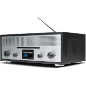 Blaupunkt Nostalgieradio Milano in Schwarz, Bluetooth, CD, Radio, Holzgehäuse