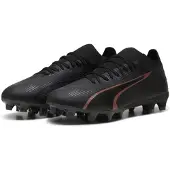 Puma Herren Fussballschuhe Ultra Match FG/AG - 107754, Farbe:Schwarz, Herren Schuhe:42.5