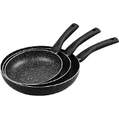 KINGHOFF Set mit 3 Bratpfannen mit Marmorbeschichtung KH1562
