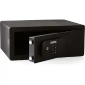 Yale Elektronischer Tresor Laptop, safe mit Tastenfeld, Schwarz