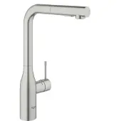 GROHE Essence, Waschbecken, Hebelgriffe, 1/2", Edelstahl