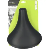 Dresco Sattel City Retro Schwarz