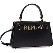 Replay Umhängetasche Handtasche Crossbody Bag Black schwarz