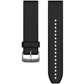 Garmin QuickFit 22, Band, Approach S60, fēnix 5, Forerunner 935, quatix 5, quatix 5 Sapphire, Silikon, Silber, 22 mm