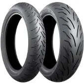 Bridgestone Motorradreifen B01 ( 100/80-10 TL 53J Hinterrad, M/C, Vorderrad )
