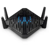 Acer Predator Connect W6 Wi-Fi 6, Wi-Fi 6 (802.11ax), Dual-Band (2,4 GHz/5 GHz), Ethernet/LAN, Schwarz, Tabletop-Router