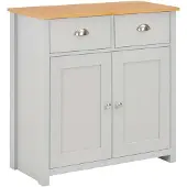 vidaXL Sideboard Grau Sideboard Grau 79 x 35 x 81 cm
