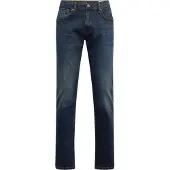 Blend 5-Pocket-Jeans "BHTWISTER", Herren, Gr. 32, Länge 32, blau (denim blau schwarz), Denim/Jeans, Obermaterial: 98% Baumwolle, 2% Elasthan, Abriebeffekte, slim fit knöchellang, Jeans 5-Pocket-Jeans
