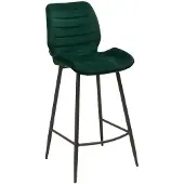 NABER Bronx71 Barhocker Samt Toby grün 71 cm