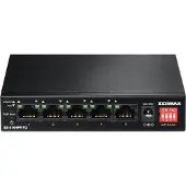Edimax ES-5104PH V2, Fast Ethernet (10/100), Vollduplex, Power over Ethernet (PoE)