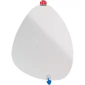 Aloni LED-Spiegel mit Beleuchtung Wandspiegel Single-Touch-Schalter Anti-Kondensation 100x60 cm