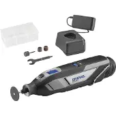Dremel 8240, Kabelloses Multifunktionswerkzeug, 1x 12-V-2Ah-Akku, 5 Zubehöre