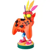 Exquisite Gaming Crash Bandicoot Call Of Duty Guy Aku Aku Crash Kabelladegerät 20 Cm