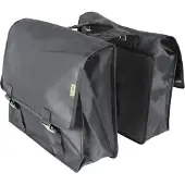 Dresco 5251706, Hinten, Fahrradtasche, Nylon, Kunststoff, Schwarz, Grün, 50 l, China