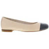 Sioux Ballerina "Villanelle-702", Damen, Gr. 39 (UK 5 1/2), beige, Obermaterial: 50% Lammlackleder LAPA. 50% Lammnappaleder LANA. 100% Gummi rubber., Schuhe Ballerina
