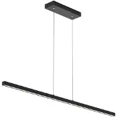 Steinhauer Hängeleuchte - schwarz - Danske - kunststoff metall - designlampe - LED - 2745ZW -