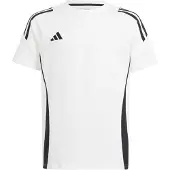 Adidas Kinder T-Shirt Tiro 24 Sweat Tee Y IR9358 176 - White/Black - 176