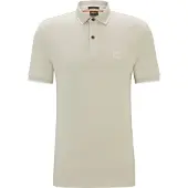 BOSS für Herren. 50507699 Passertip Poloshirt beige (XXL), Lässig, Baumwolle, Kurzarm