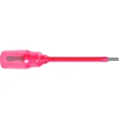 Ks Tools 1/2" Bit-Stecknuss mit Schutzisolierung für Innensechskant-Schrauben, 5mm,156mm lang - 117.1171