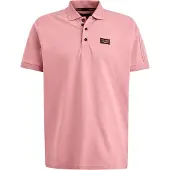 PME Legend Poloshirt "Short sleeve polo Trackway", Herren, Gr. L, rosa (dusty rose), Jersey, Obermaterial: 95% Baumwolle, 5% Elasthan, Shirts Poloshirt