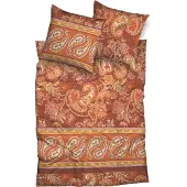 Casatex Bettwäsche Sentta Orange Satin 155 cm x 220 cm
