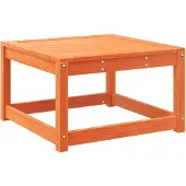 vidaXL Gartenhocker Wachsbraun Massivholz Kiefer