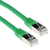 ACT Patchcord SSTP Category 6 PIMF, Green 10.00M, 10 m, Grün
