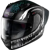 Nolan N60-6 Sport Ravenous Integralhelm Unisex Futter schwarz, L