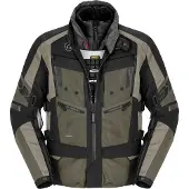 Spidi Jacke 4SEASON EVO, (schwarz/militärgrün, Größe 4XL)