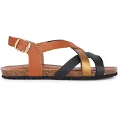 Geox J SANDAL CHILENE GIR Brown