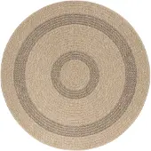 Ayyildiz Hali Outdoor Teppich COMILLA Schwarz 160 cm Rund