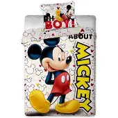 Disney Mickey Mikrofaser Bettbezug Bett 90cm