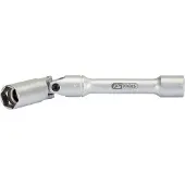 Ks Tools 3/8" Glühkerzen-Gelenknüsse, lang, 150mm - 500.7313