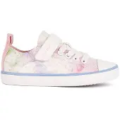 Geox Mädchen Sneaker J454NA 000AN C0406 Farbe: Weiß Größe: 33
