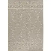 SchönesWohnen24 Outdoor Teppich PATARA Beige 120 cm x 170 cm